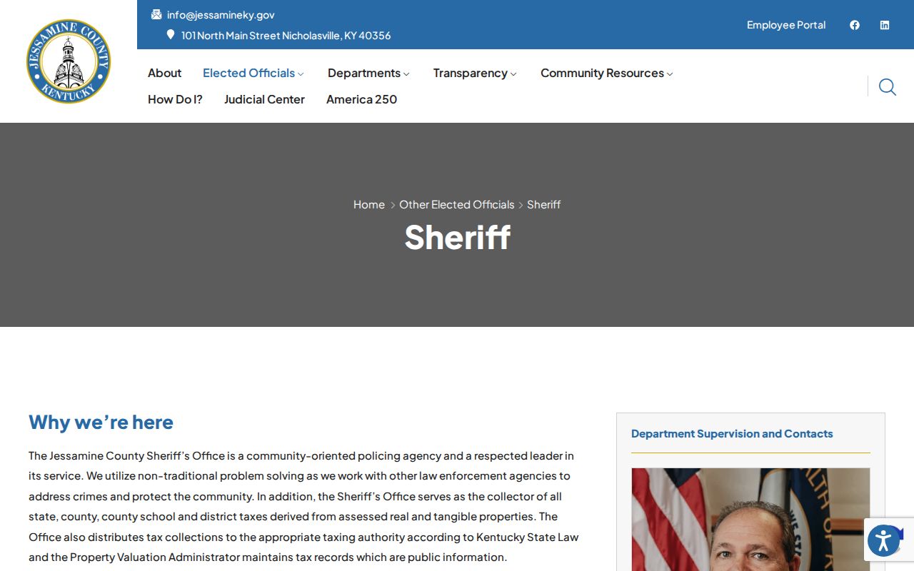 Keene arrest records through Jessamine County Sheriff