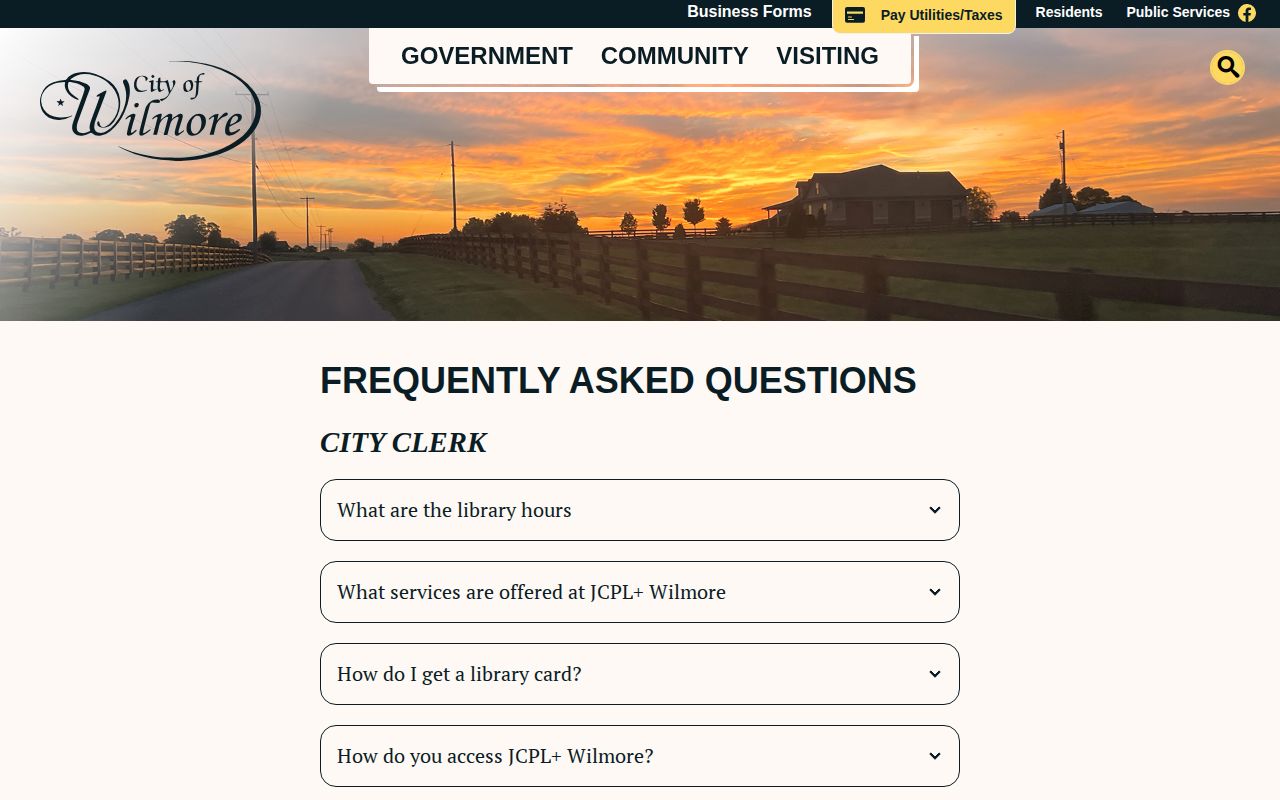 Wilmore public records methods for police arrest records